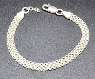 Vintage Italian Sterling Silver Bracelet