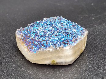 Blue Drusy Quartz