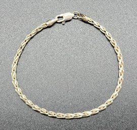 Vintage Italian Sterling Silver Bracelet