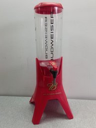 Budweiser Crown Party Tap Beer Tube Tower Dispenser