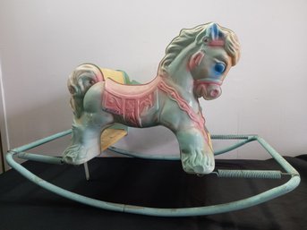 Vintage Childrens Rocking Horse