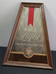 Michelob Light Beer Mirror Advertisement