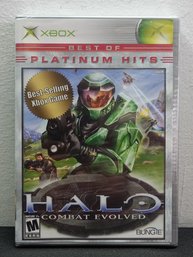 Best Of Platinum Hits Halo Combat Evolved XBox Game SEALED