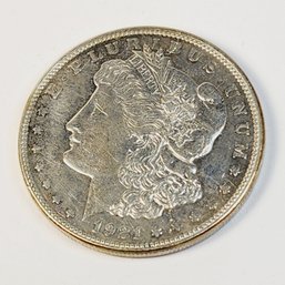 1921-d Morgan SILVER Dollar (last Year) 103 Years Old