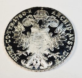 Austria 1780 1 Thaler Coin Maria Theresia .833 Silver Restrike BU PROOF