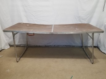 6ft Folding Metal Table