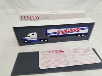 Penjoy Collector's Club Baby Ruth Tractor Trailer/semi 1/64