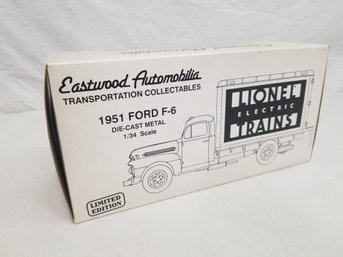 1951 Lionel Ford F-6 Truck Eastwood Automobilia 1:34 Scale