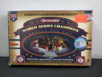 Donruss World Series Champions Boston Red Sox 25 Card Commemorative Box Set