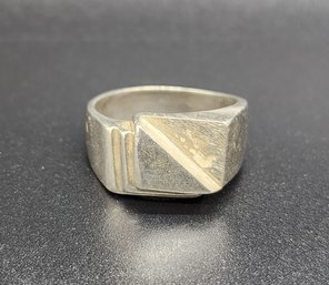 Heavy Sterling Silver Ring