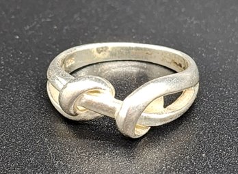 Vintage Sterling Silver Knot Ring