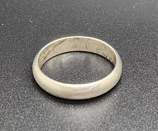 Vintage Sterling Silver Band Ring