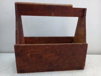 Wooden Shoe Shine Box