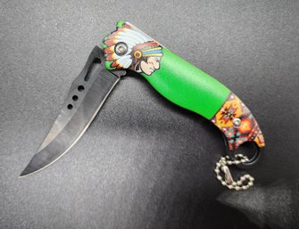 Brand New Indian Chief Pocket Knife