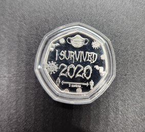 I Survived Covid 2020 Coin