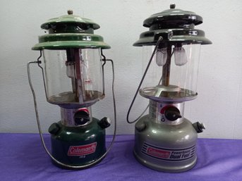 Pair Of Coleman Lanterns