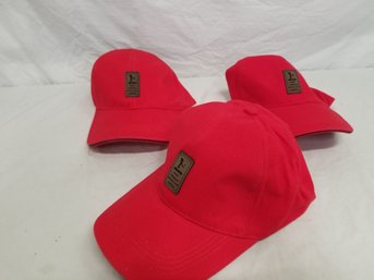 Ediko Succest The Premium Sporting Goods Exclusively Red Golf Strapback Hat Caps