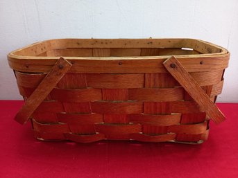 Woven Picnic Style Basket