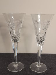 Waterford Millenium Collection Champagne Flutes
