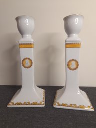 T Bavaria German Design Candlestick Holders