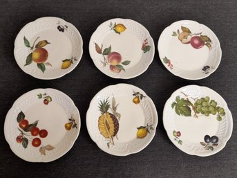Lourioux Porcelain Fruit Plates