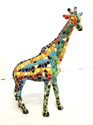 Beautiful Barcino Design Hand Crafted Mosaic Giraffe