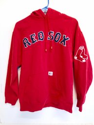 MLB Boston Red Sox Men's Embroidered Hoodie Pullover By Stitches Athletic Gear  Size - M