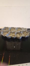 1991 John Wright Cast Iron Flower Mold