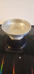 Vintage Hammered Aluminum Candy Bowl