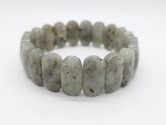 Labradorite Beaded Stretch Bracelet