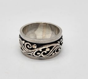 Size 7 Sterling Silver Spinner Ring