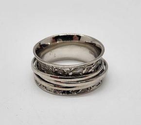 Size 5 Sterling Spinner Ring