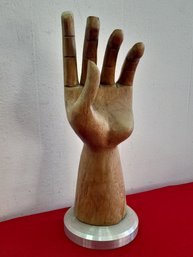 Wood Sculpted Art/jewelry Hand