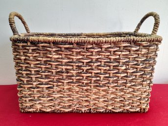 Woven Handled Basket