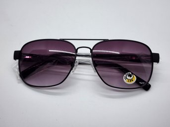 Eyebobs Matte Black/Black Gradient Sunglass Readers In Black Branded Case