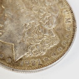1921-s Morgan Silver Dollar  (toughest 1921)