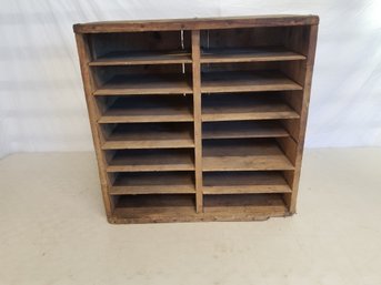 Vintage Wooden Storage Box