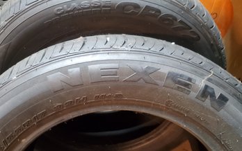 Pair Of Good Used NEXEN Classe Premiere CP672 Tires ~ P235/55R17