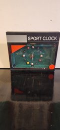 Never Opened Sports Clock