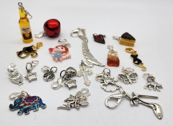 20 Handmade Zipper Pulls - Can Also Be Used As Pendants Or Shoe Charms