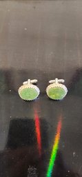 Jade Cufflinks