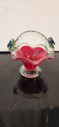 Glass Basket (red)