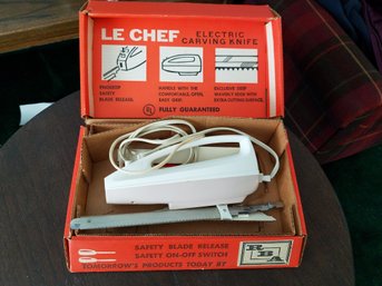 Vintage Electric Carving Knife - Le Chef