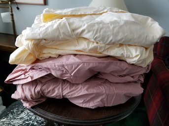 Lot Of 4 Queen Cotton Duvet Covers