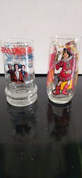 2 Vintage McDonald's Glasses