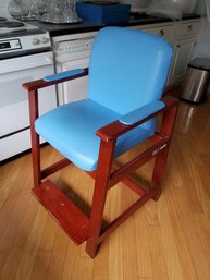 Cherry Wood/cushion Hip High Chair - DRIVE Model 17100