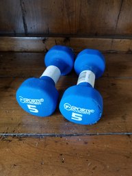 Pair Of 5lb. Hand Weights