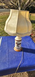 Vintage Table Lamp With Shade