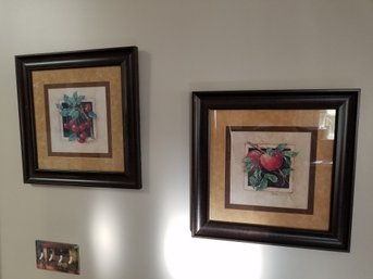 Pair Of Barbara Mock Framed Prints - 20x20