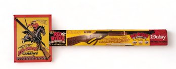 NIB Daisy Red Ryder 75th Anniversary Carbine BB Gun ~ Unopened ~ W/ Metal Sign